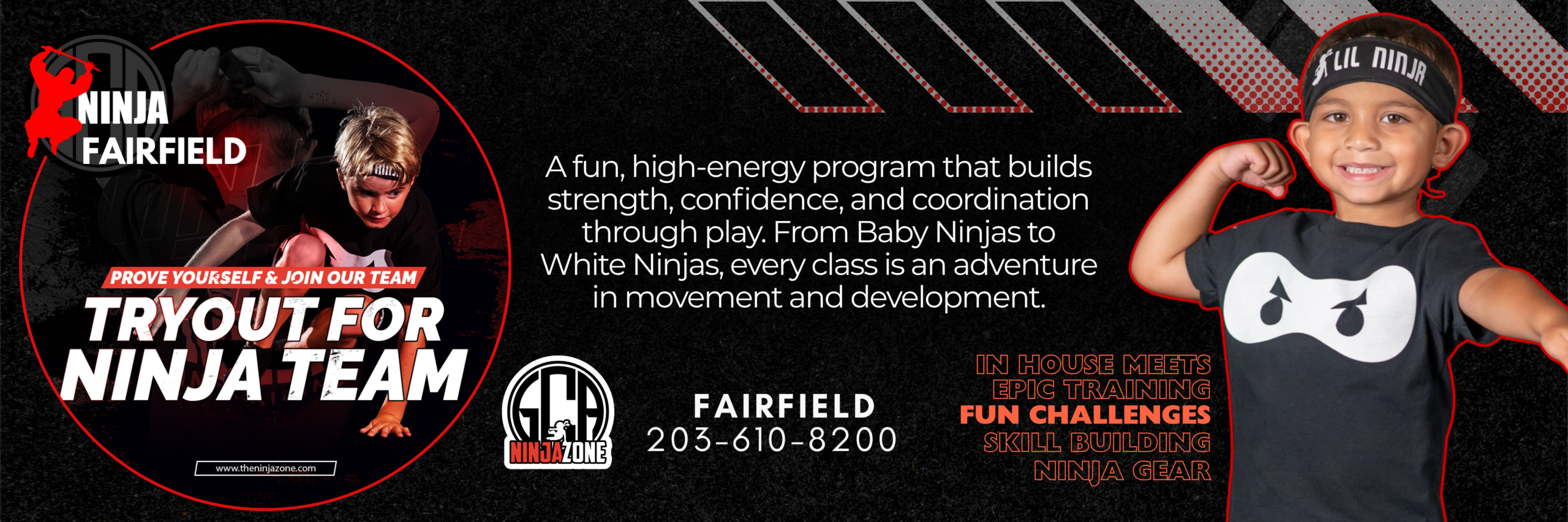 Ninjazone Banner Fairfield